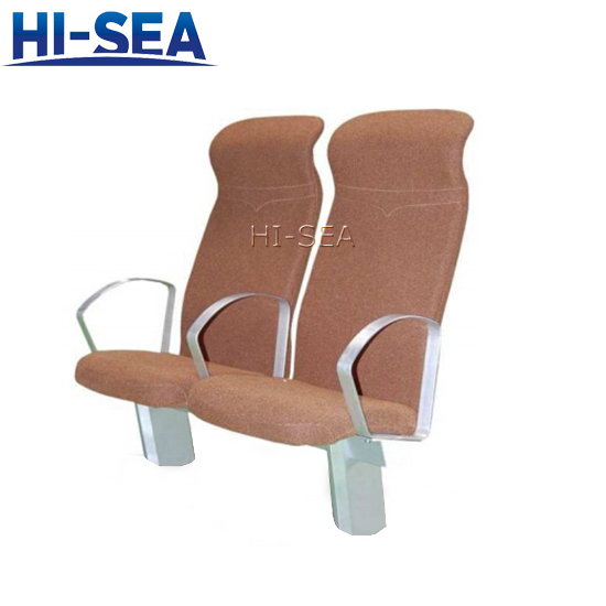 Marine Passenger Chair with Adjustable Backrest